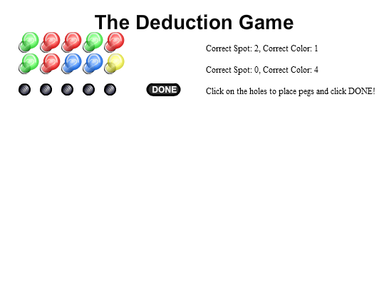 The Deduction Game