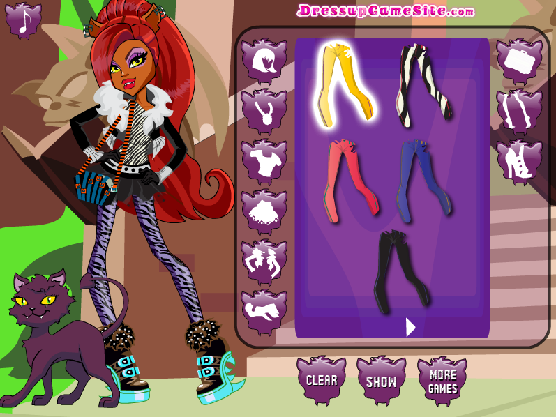 Clawdeen Wolf Dress Up Monster High