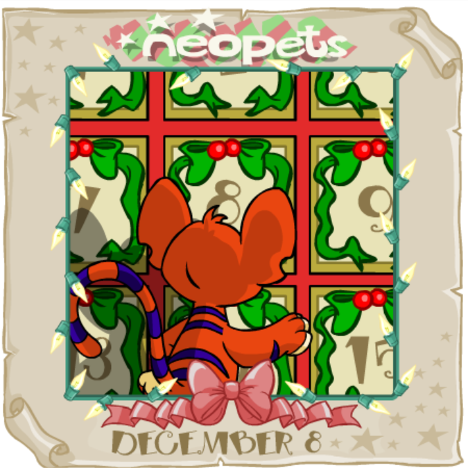 Neopets Advent Calendar 2003: Day 08