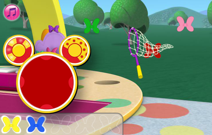 Minnie's Flutterin' Butterfly Bow Game