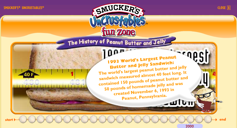 Smucker's Uncrustables: The History of Peanut Butter and Jelly