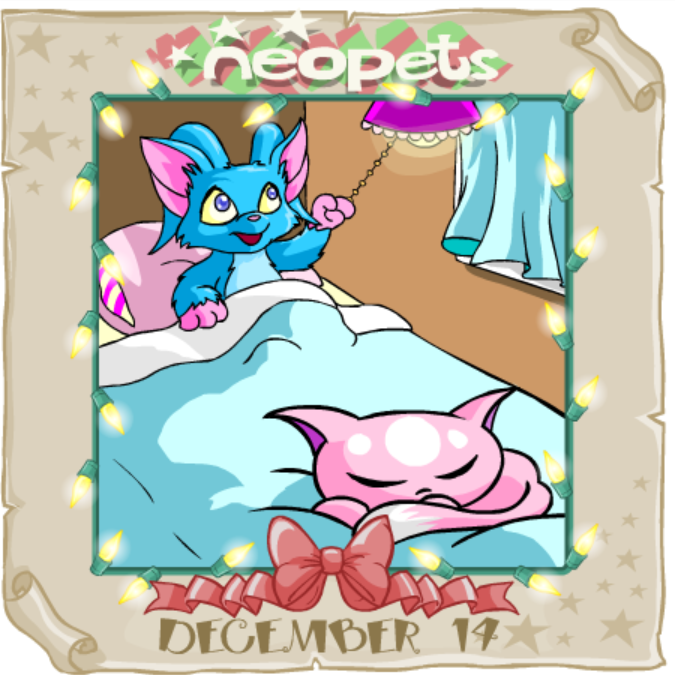 Neopets Advent Calendar 2003: Day 14