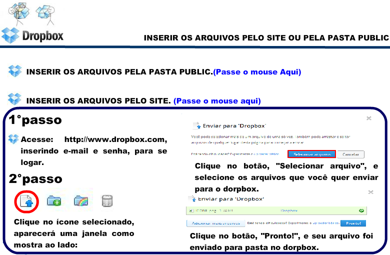 Tutorial do Dropbox