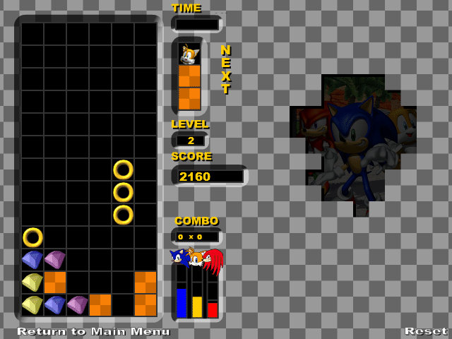 Sonic Heroes Puzzle