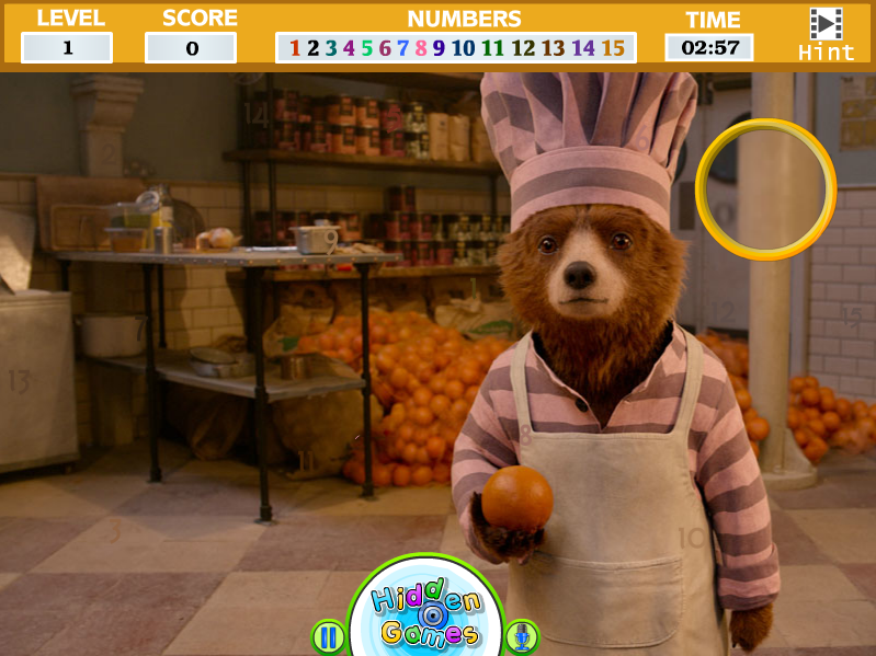 Paddington 2 - Hidden Numbers