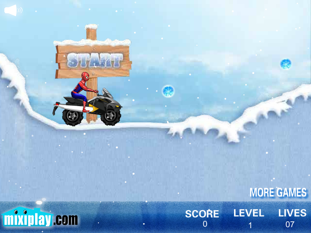 Spiderman Snow Scooter