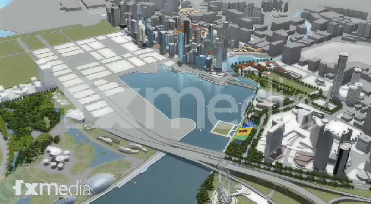Marina Bay Animation - Urban Redevelopment Authority of Singapore, 2007