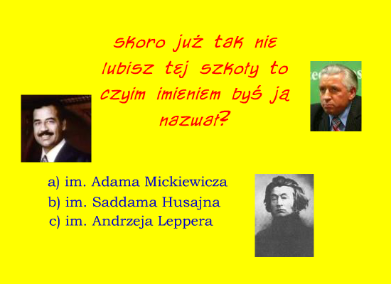 Czy lubisz szkołę?