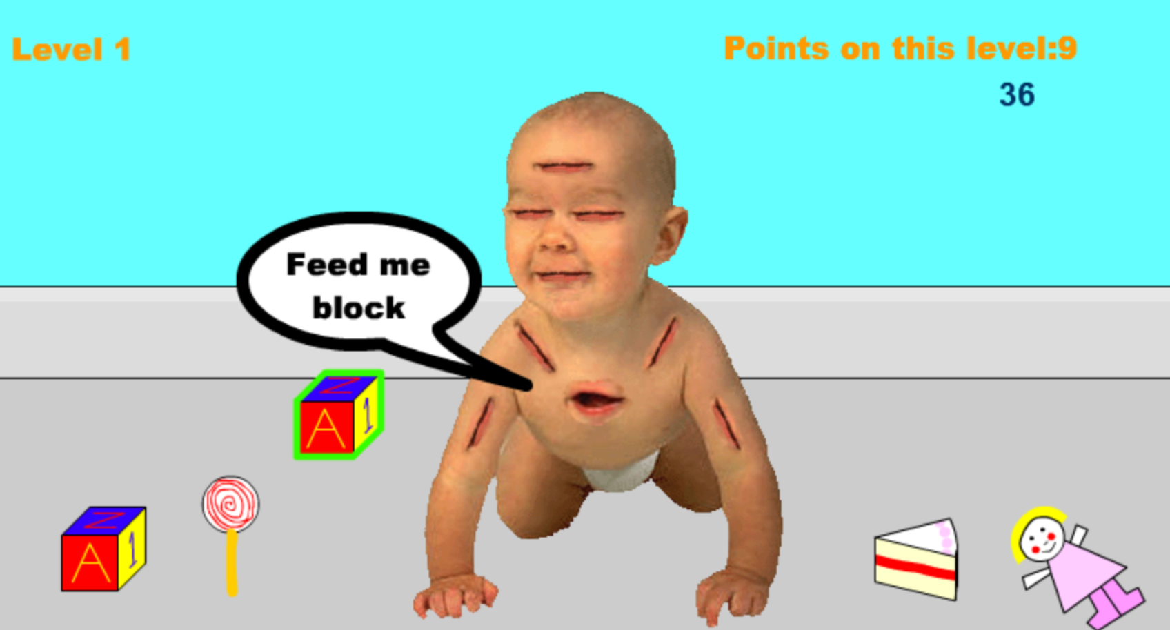 Feed the Nine-Mouthed Baby