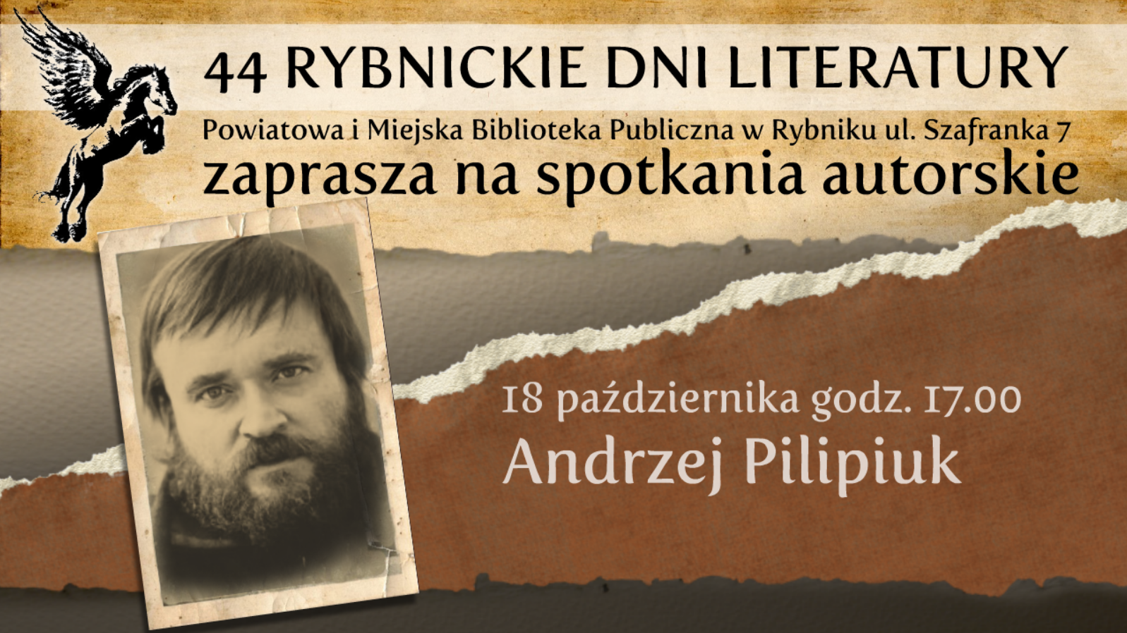 Spot na telebim | Rybnickie Dni Literatury