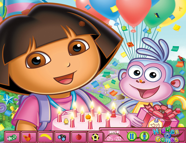 Dora Hidden Objects