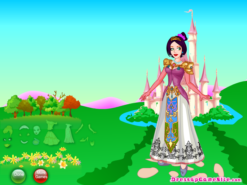 Princess Girl Dress Up