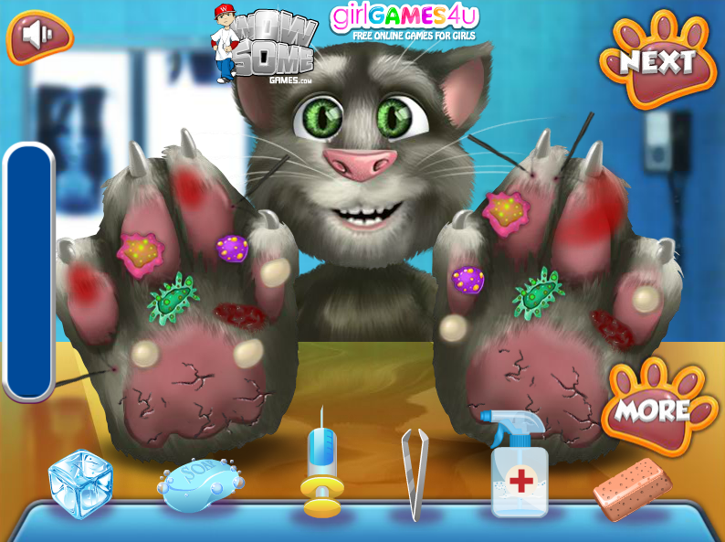 Talking Tom Hand Doctor