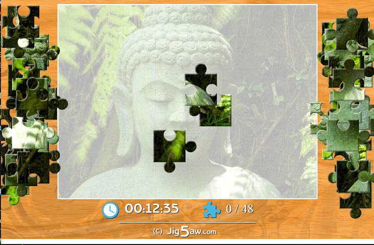 Stone Buddha Statues