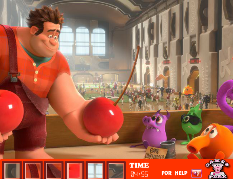 Wreck-It Ralph Hidden Spots