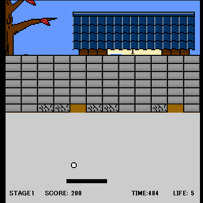 となりのブロックくずし