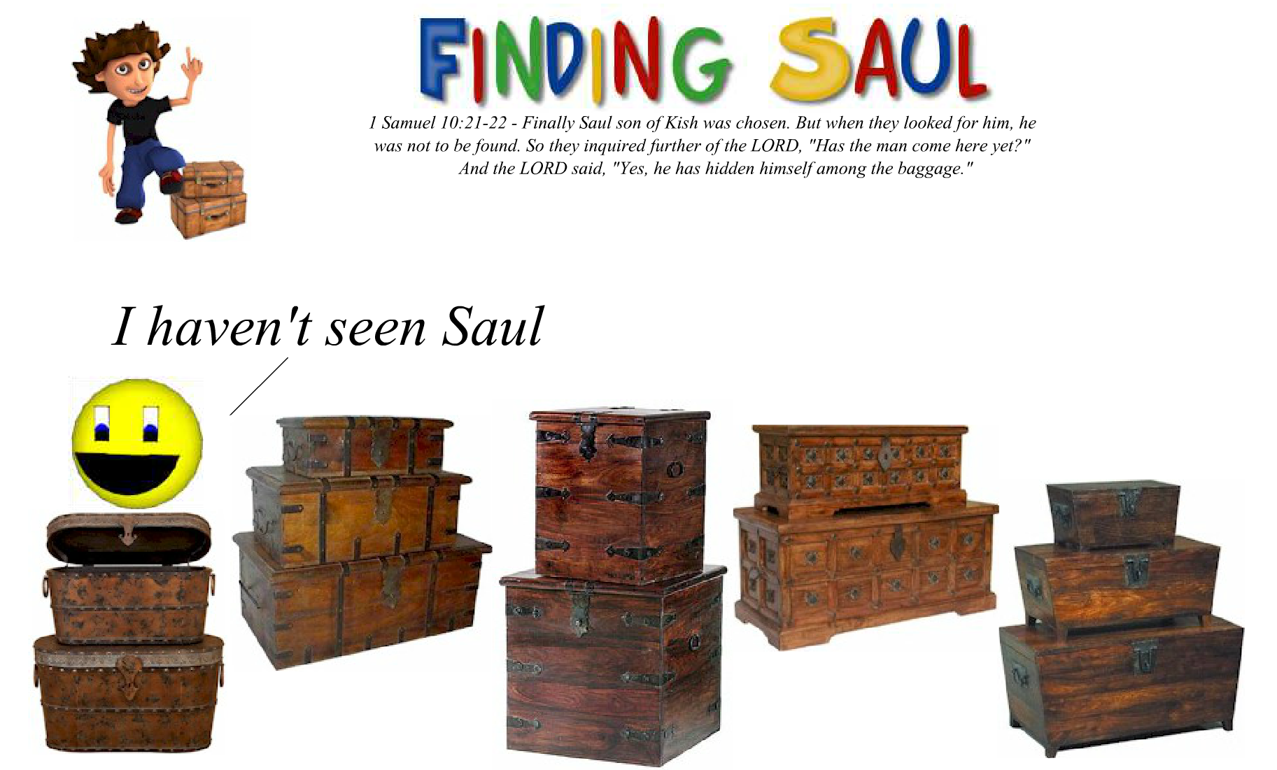 Finding King Saul