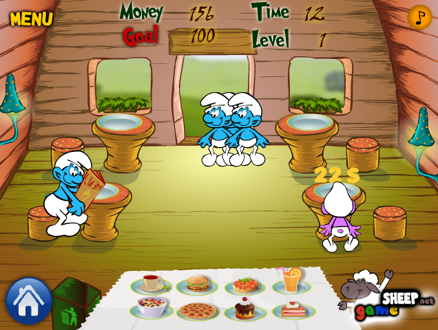 Smurf Dinner