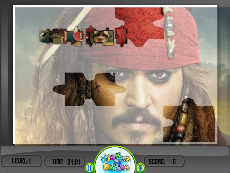 Captain Jack Sparrow Jigsaw