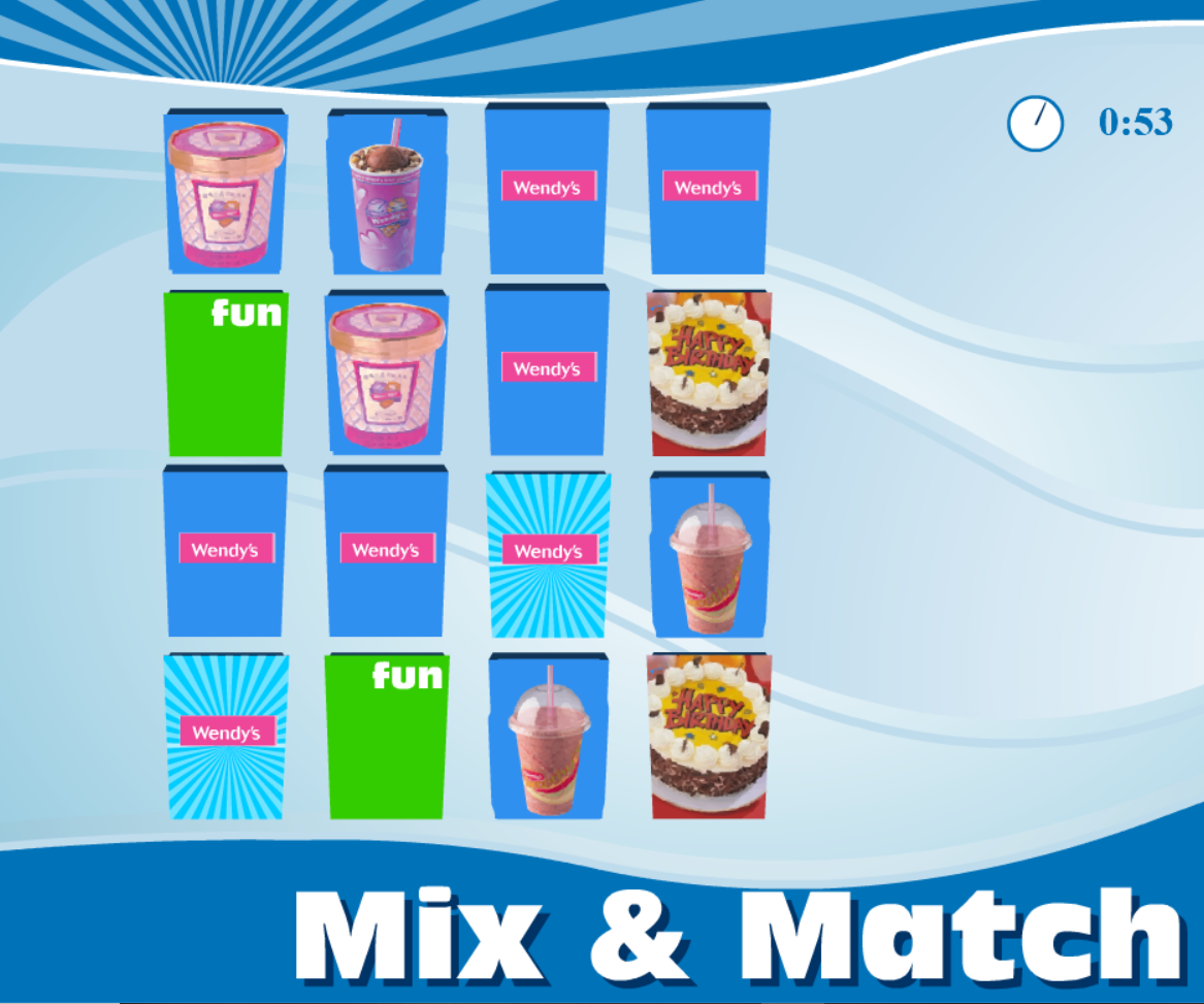 Wendy's Mix & Match