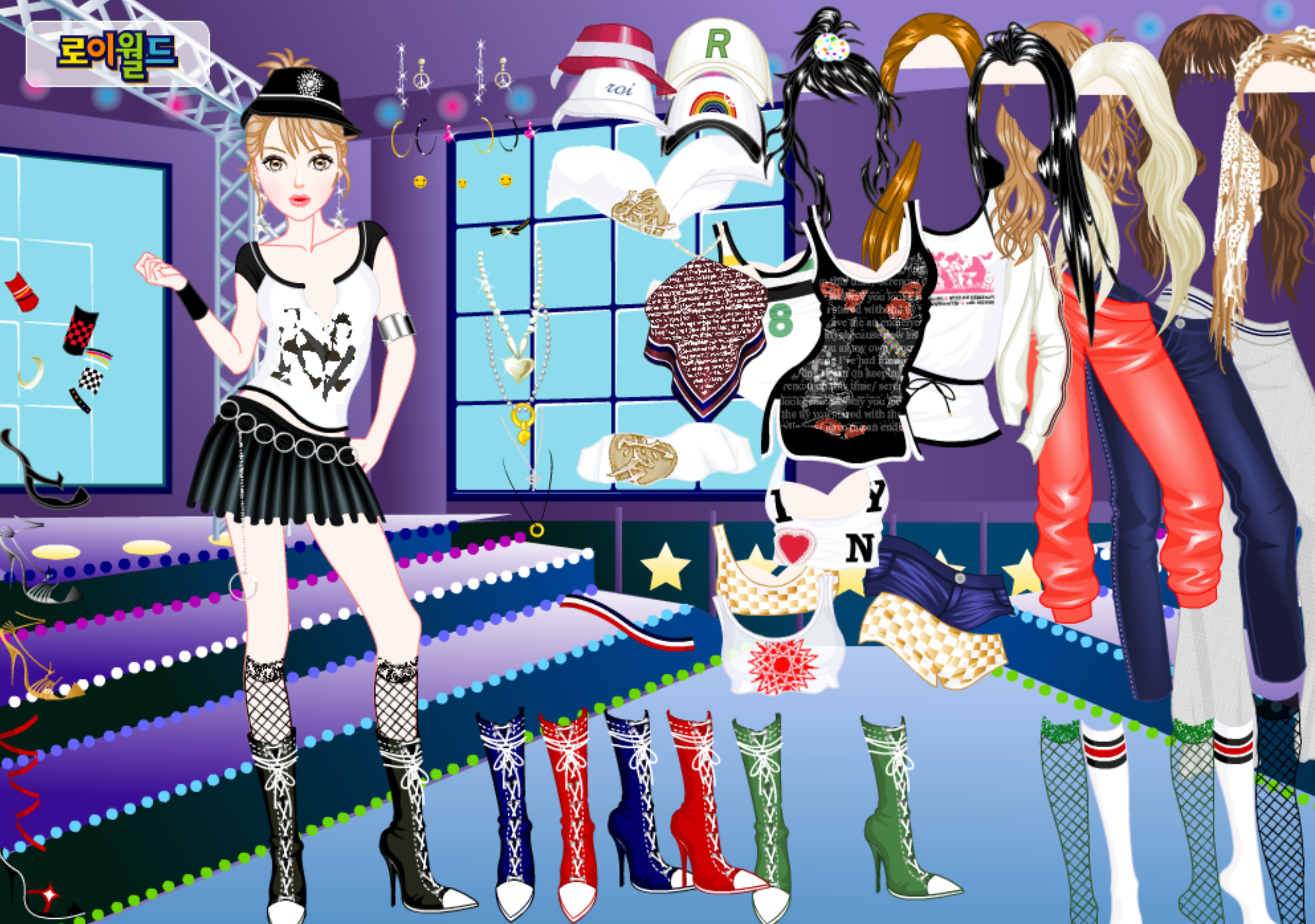 Roiworld Club Dancer Dressup