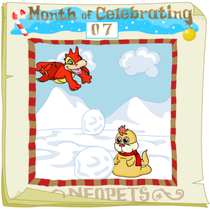 Neopets Advent Calendar 2001: Day 07