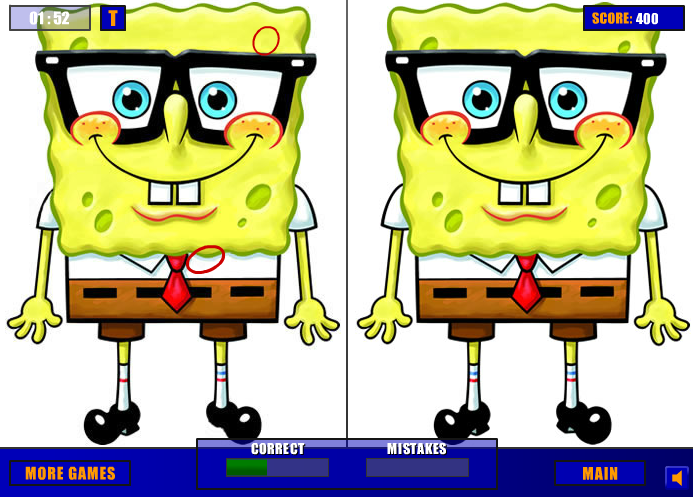 SpongeBob Differences