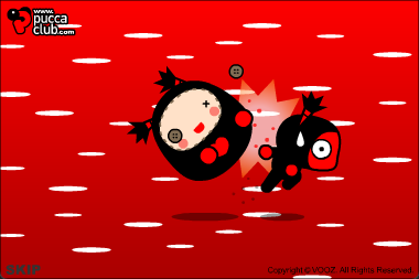 Pucca - Doll E-Card