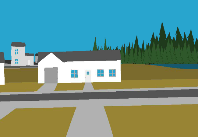 [S] Clay: Exit dwelling.