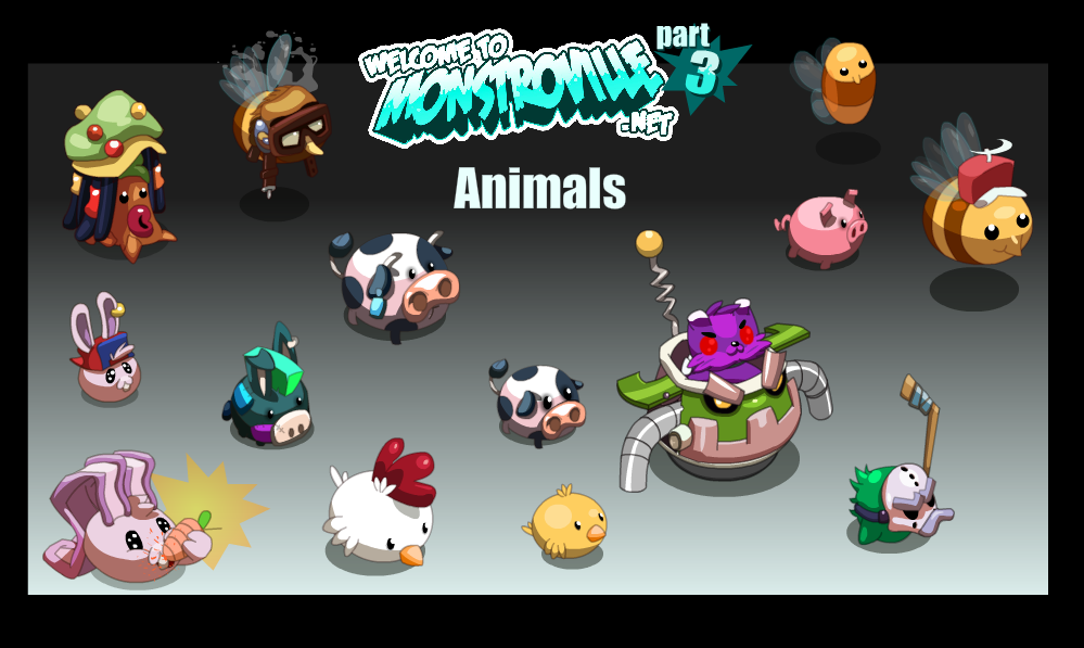 Welcome to Monstroville.net Part 3 - Animals