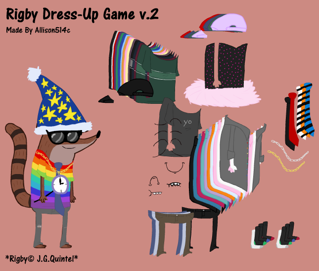 Rigby Dress-Up Game v.2