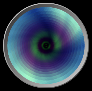 Spiraling Circular Tunnel