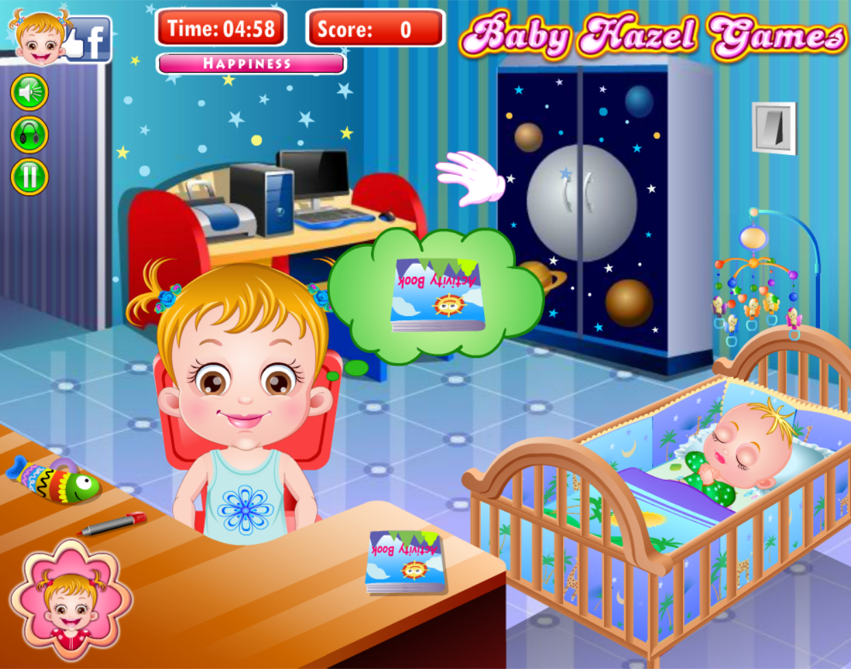 Baby Hazel Sibling Surprise