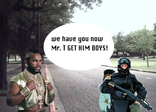 Mr. T and the T-rex Mess