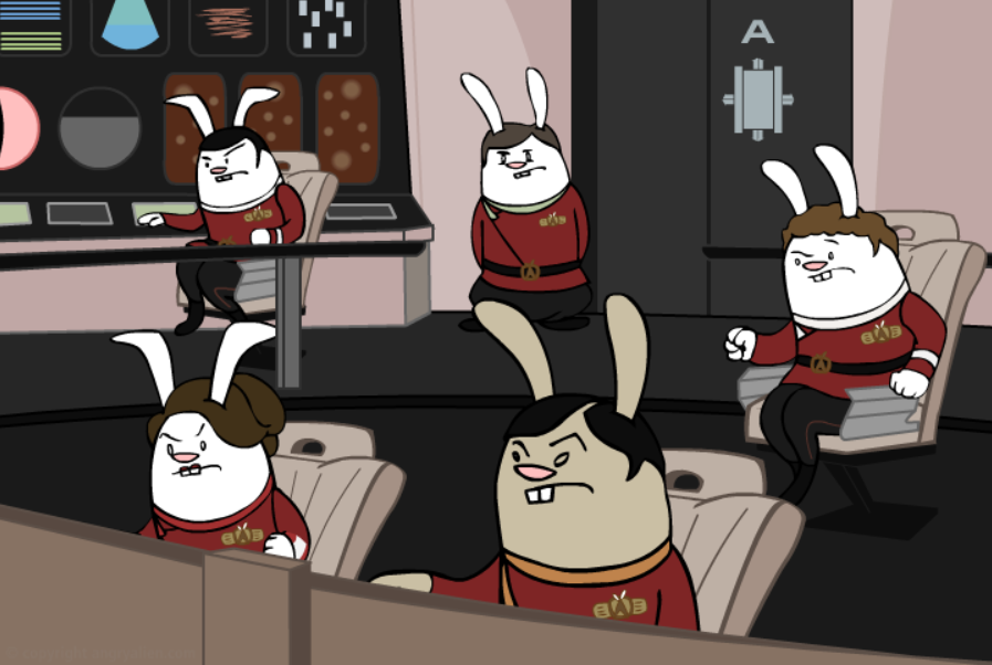 Star Trek II: The Wrath of Khan in 30 Seconds (and Re-Enacted by Bunnies)