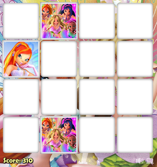 Winx Club Picture Memory