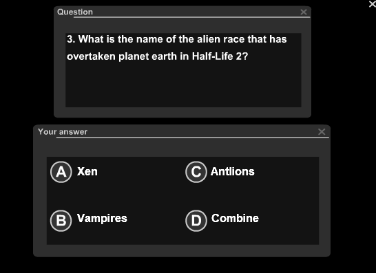 Half-Life 2 Quiz