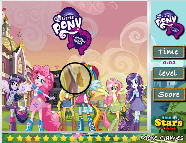 Equestria Girls Hidden Stars