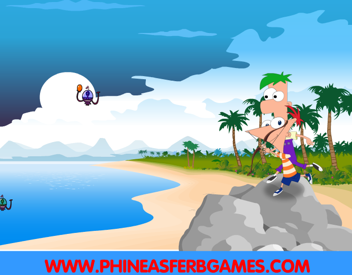 Phineas and Ferb Shoot the Alien
