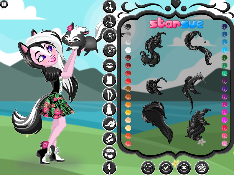 Enchantimals: Sage Skunk Dress Up