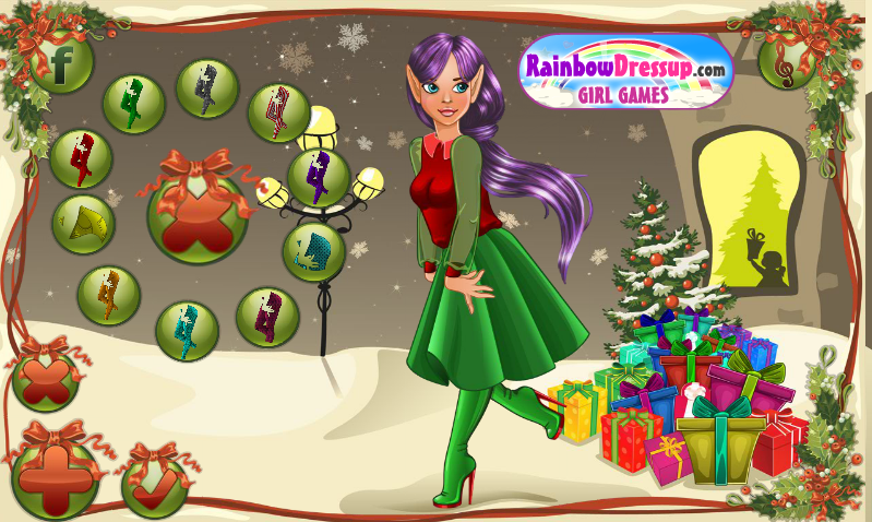 December Cover Elf-Girl