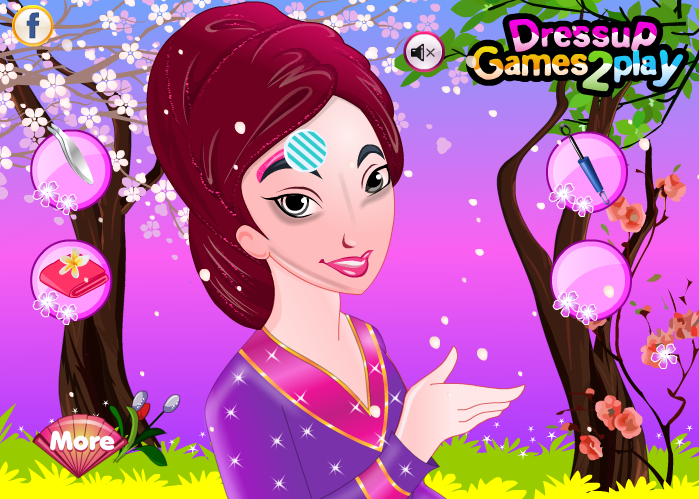 Princess Mulan Charming Makeover