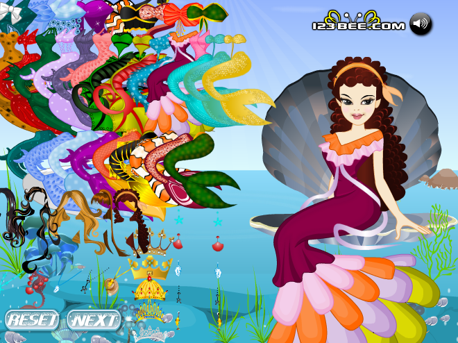 Mermaid Dressup