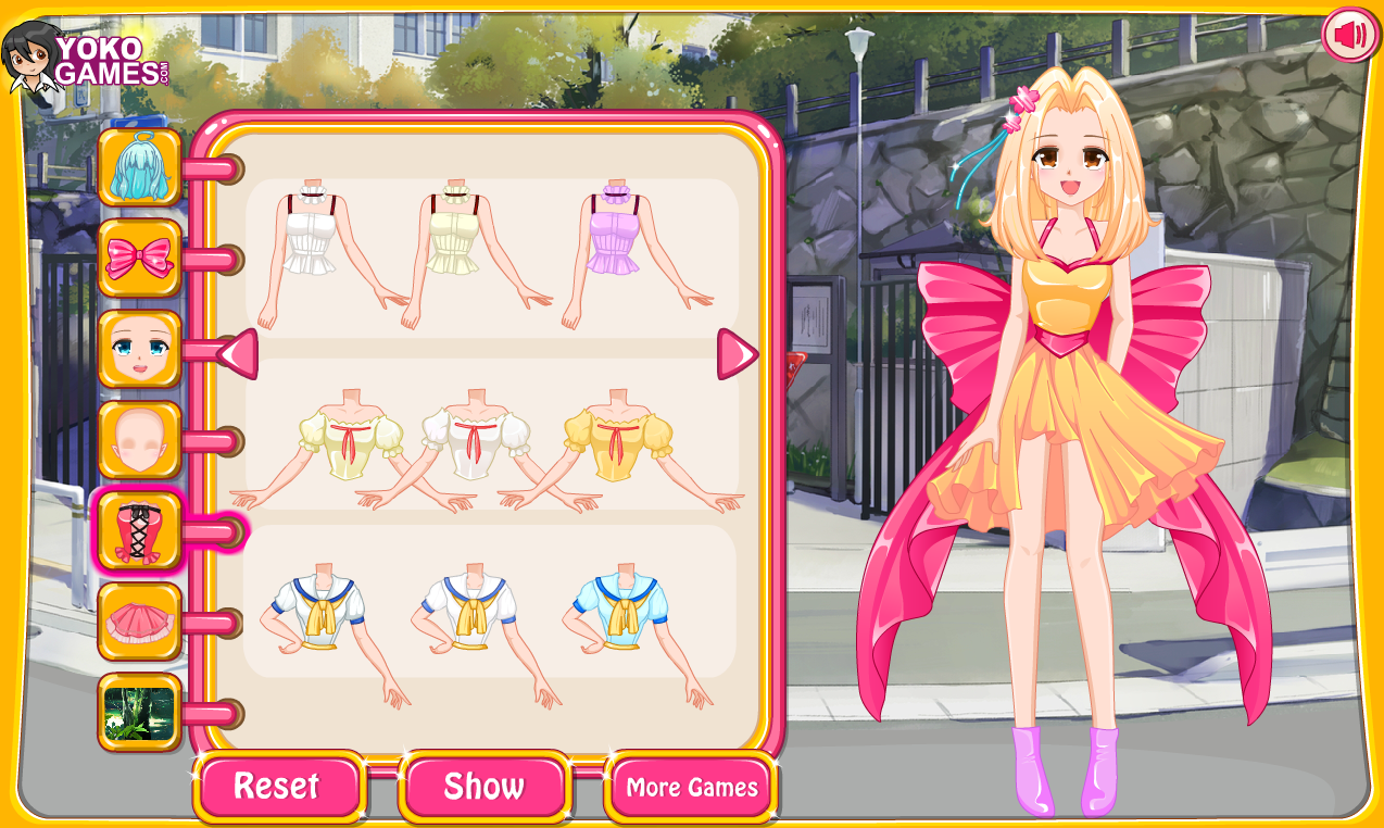 Dress Up Avatar Game