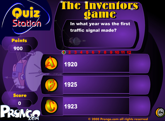 Quiz Station: The Inventor's Game