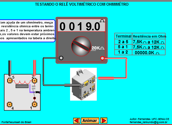 Relê Voltmétrico