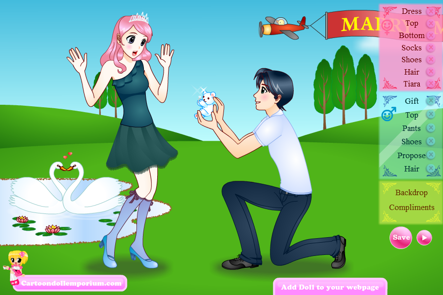 Proposal at Central Park