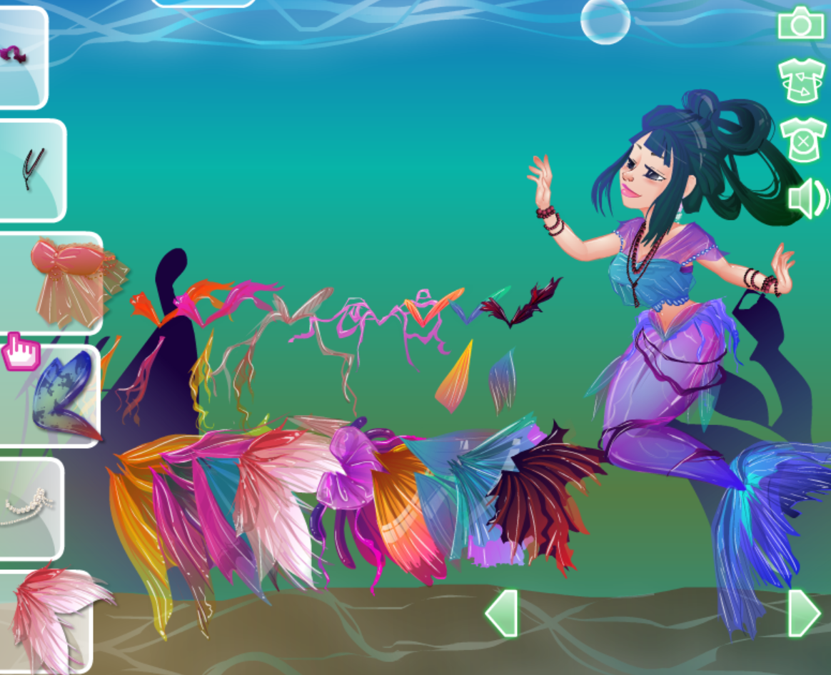 Mystical Mermaid Dressup