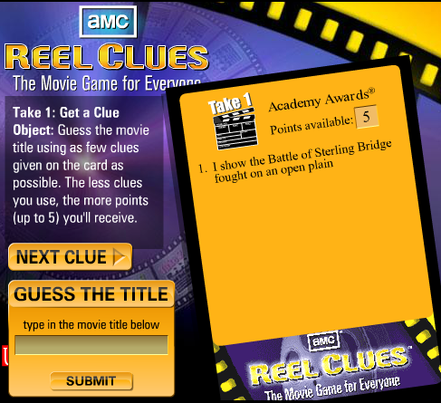 AMC Reel Clues