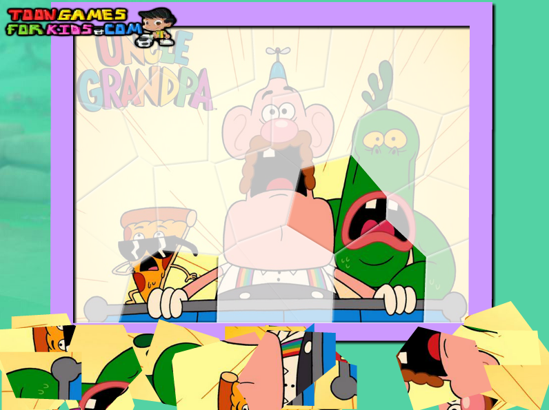 Uncle Grandpa Spin Puzzle